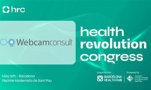 Webcamconsult aanwezig bij het Health Revolution Congress in Barcelona