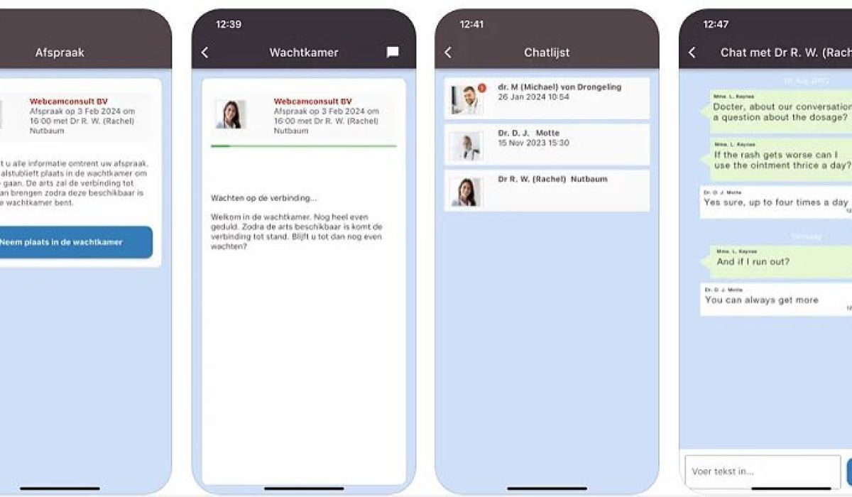 Many new features added to the Webcamconsult Client App